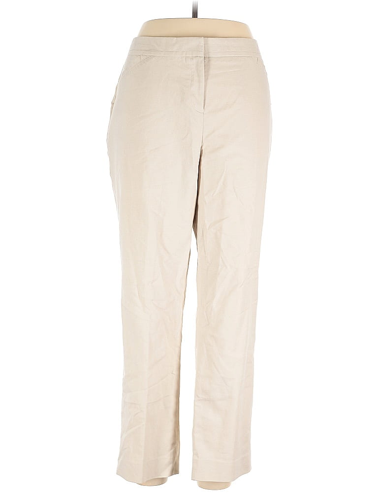 Click to view more detailed imagery on our partner's website Pre-owned Rafaella Khaki Pant In Brown