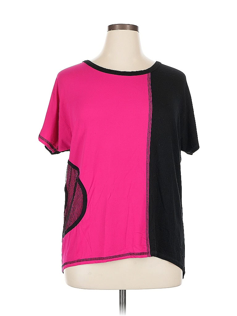 Pre-owned Assorted Brands Short Sleeve T-shirt In Pink