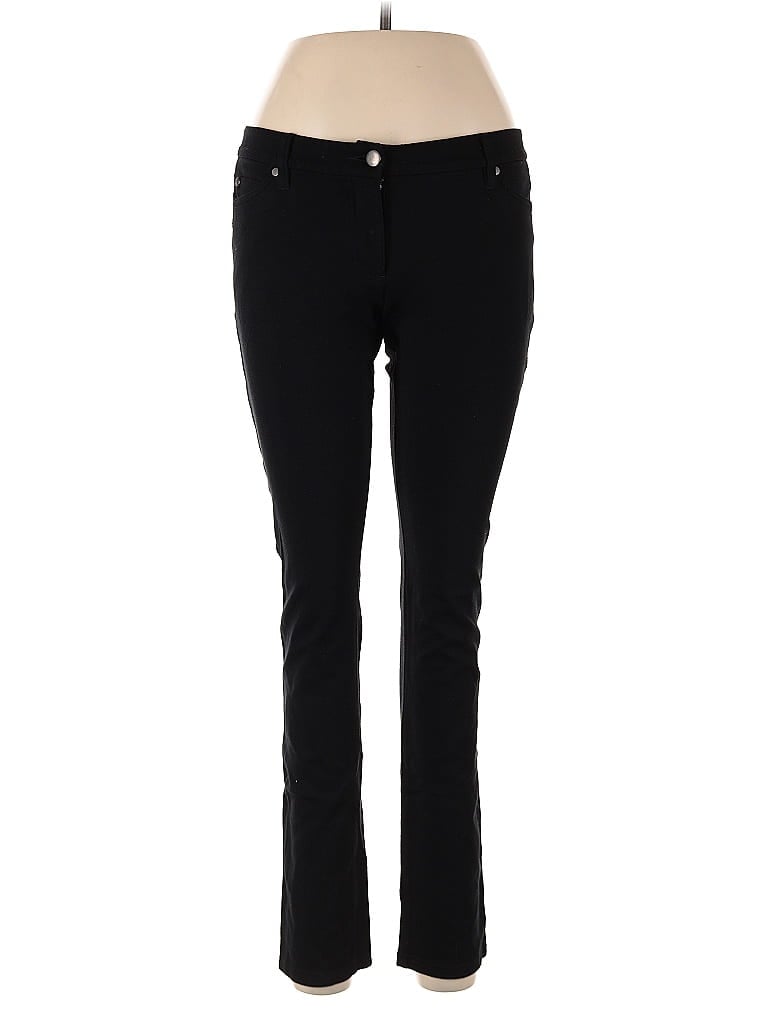 Pre-owned Eileen Fisher Casual Pants In Black
