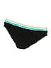 Freya Color Block Stripes Solid Black Swimsuit Bottoms Size XL - photo 2