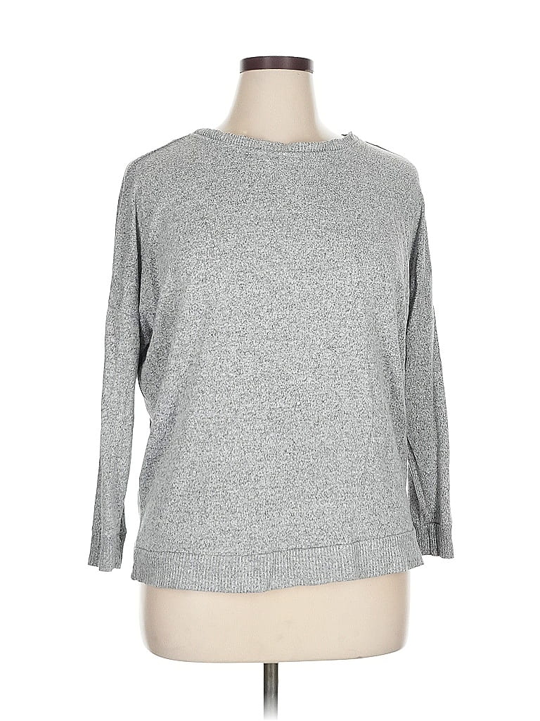 Click to view more detailed imagery on our partner's website Pre-owned Workshop Republic Clothing 3/4 Sleeve T-shirt In Gray