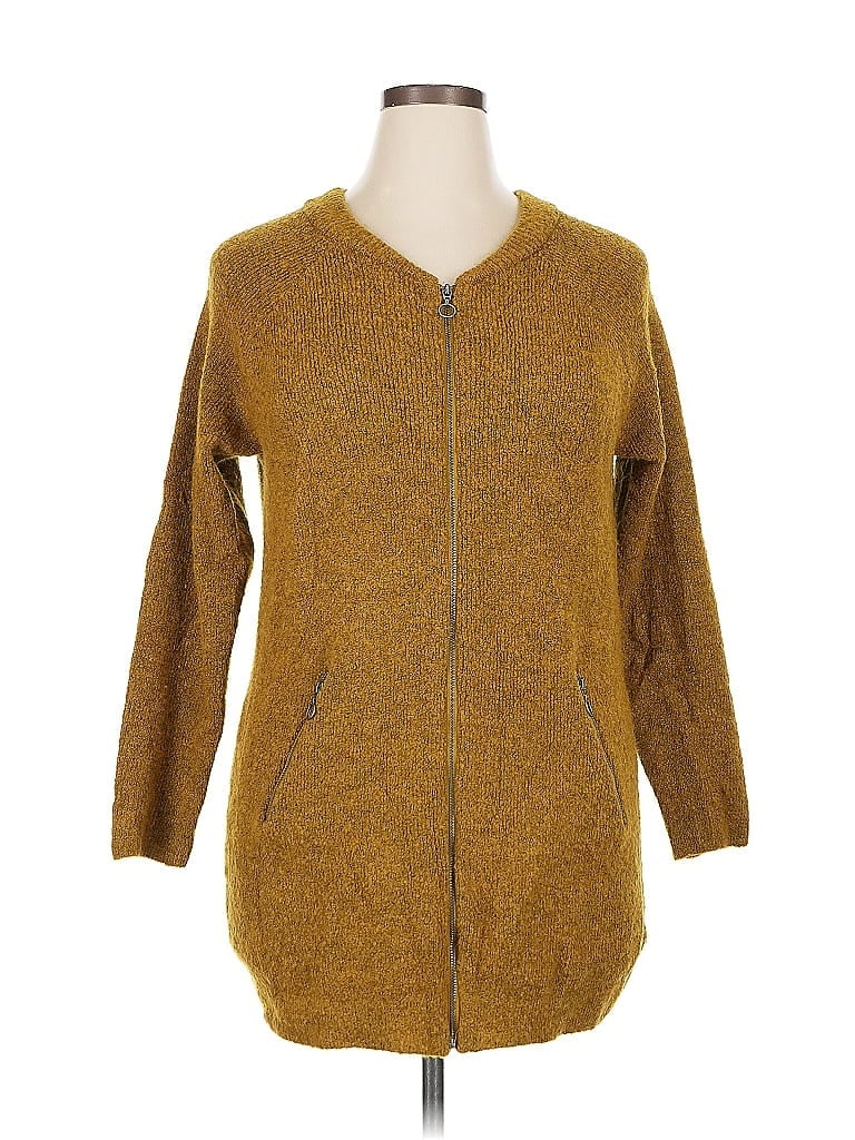 Pre-owned Torrid Cardigan Sweater In Brown