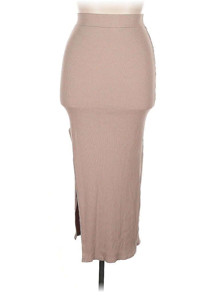 Pre-owned Fashion Nova Casual Skirt In Brown