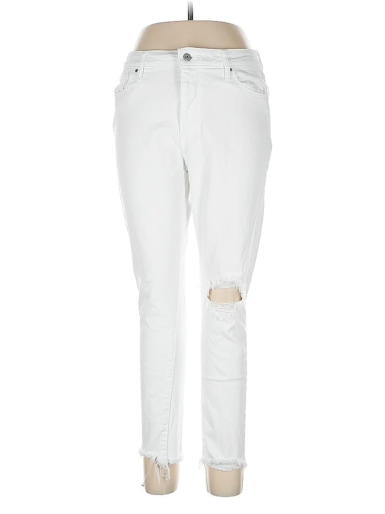 Pre-owned Levi's Jeans In White