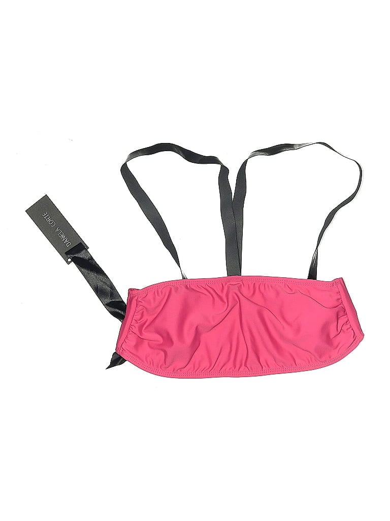 Click to view more detailed imagery on our partner's website Pre-owned Daniela Corte Swimsuit Top Pink Swimwear