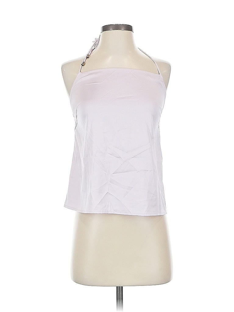 Pre-owned Superdown Sleeveless Blouse In White