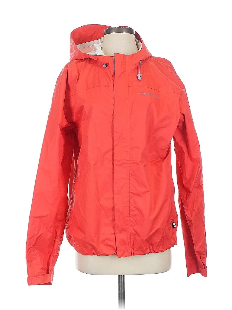 Pre-owned Vineyard Vines Raincoat In Red