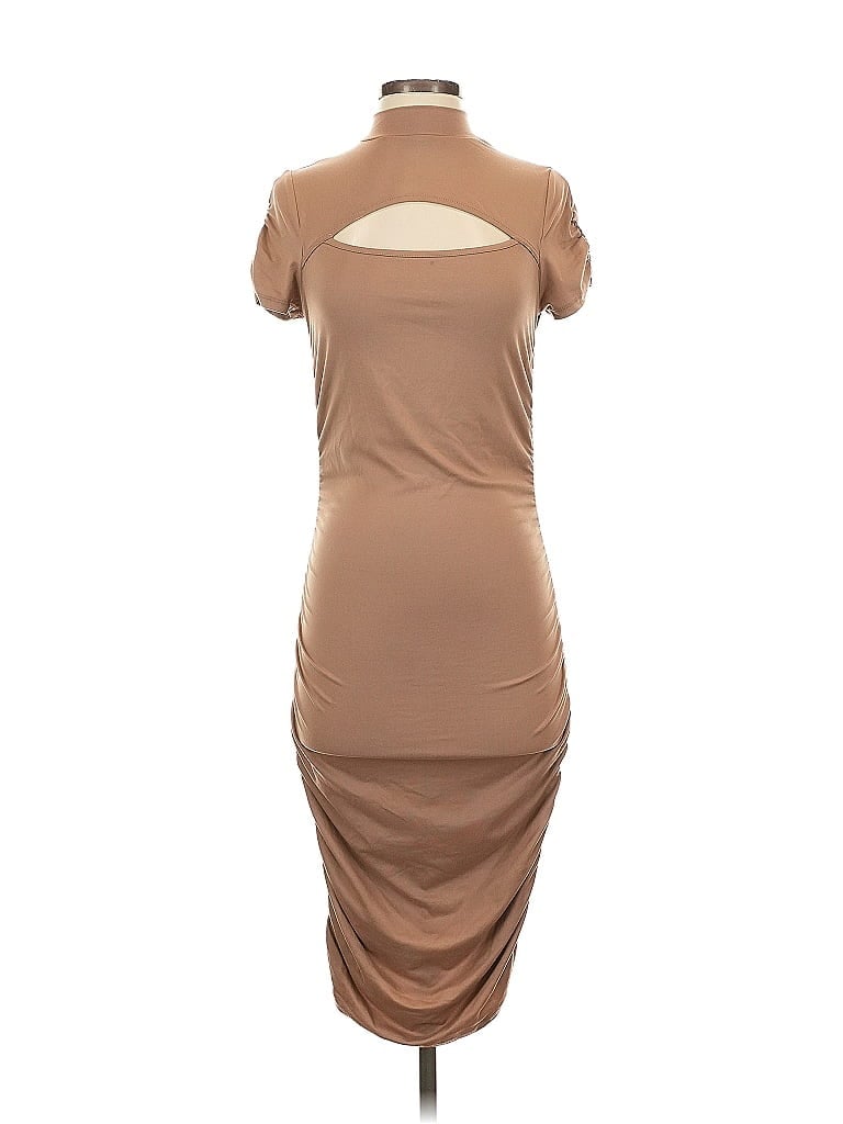Pre-owned Fashion Nova Casual Dress In Brown