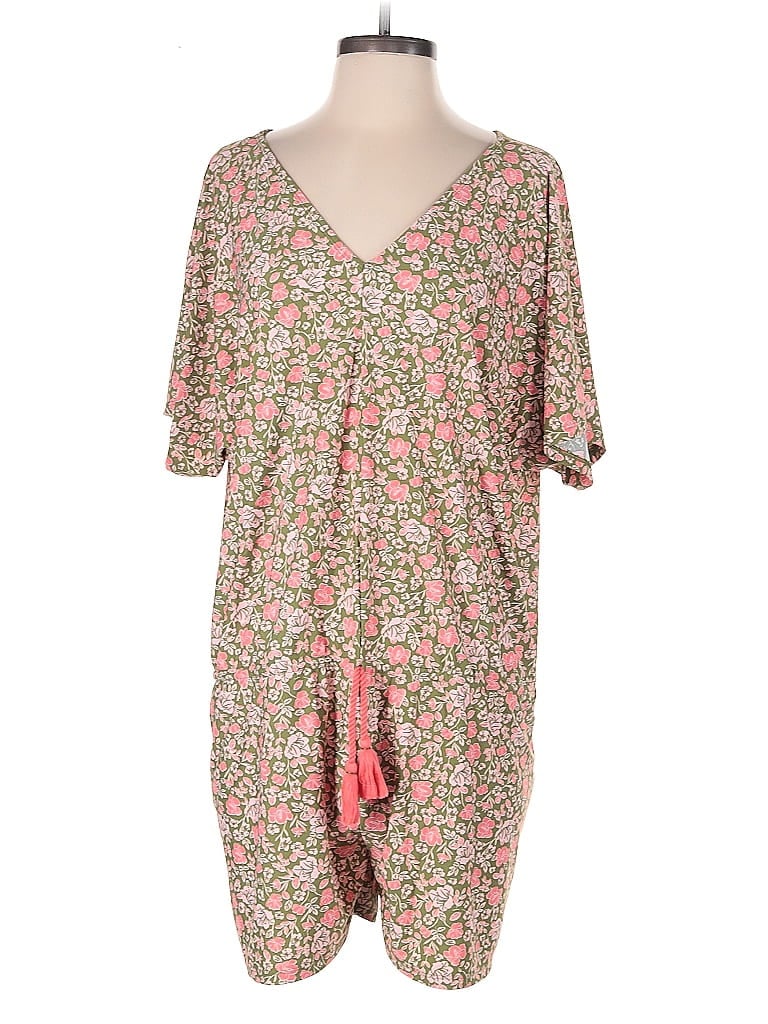 Pre-owned Cabana Life Romper In Pink