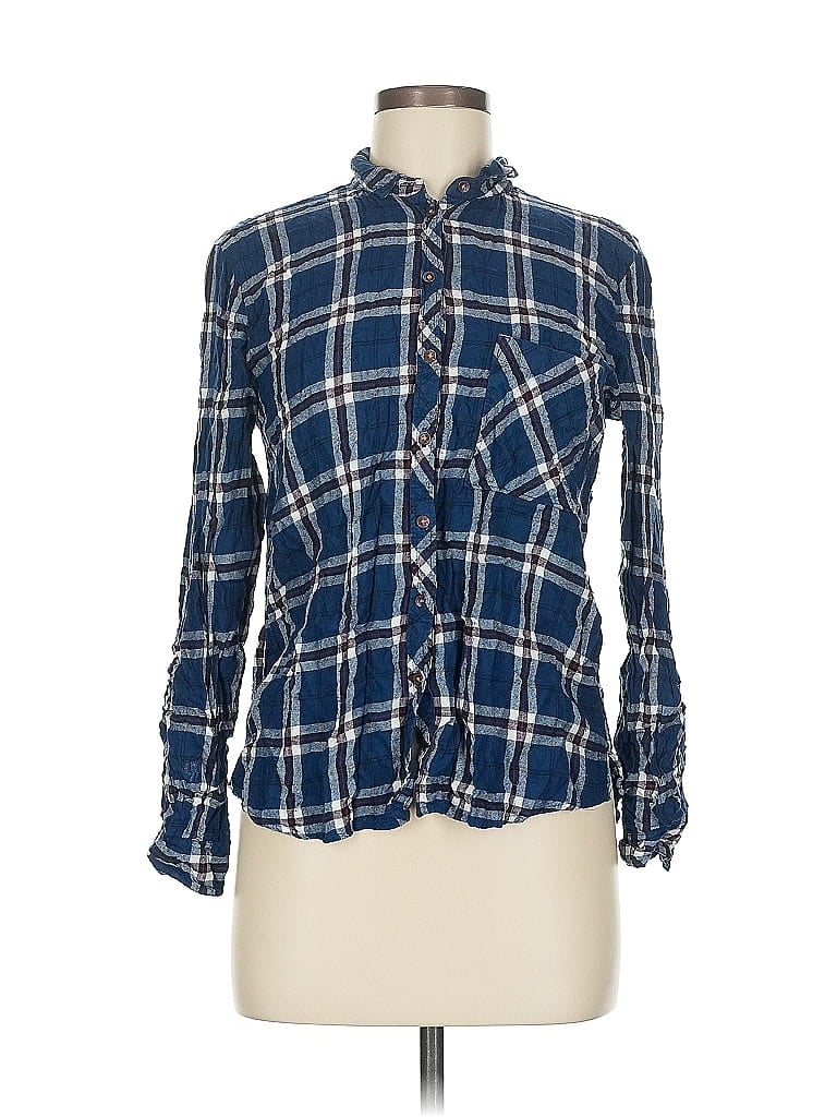 Click to view more detailed imagery on our partner's website Pre-owned Lee Cooper Long Sleeve Button Down Shirt In Blue