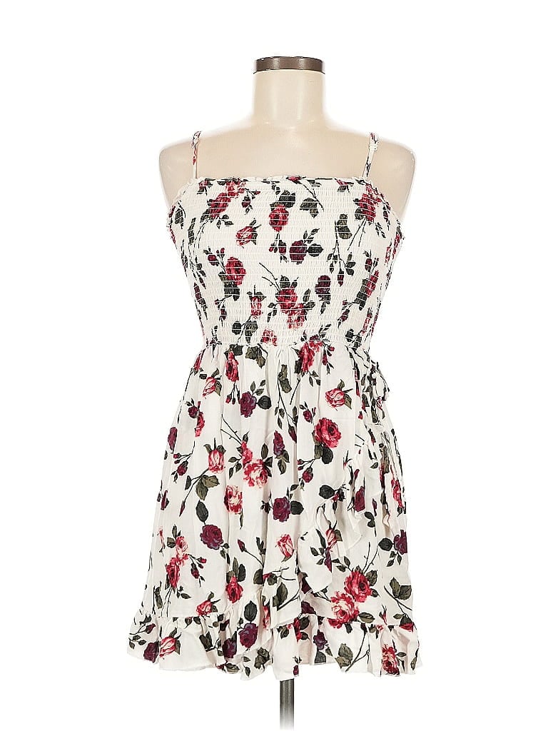 Pre-owned J For Justify Cocktail Dress In White