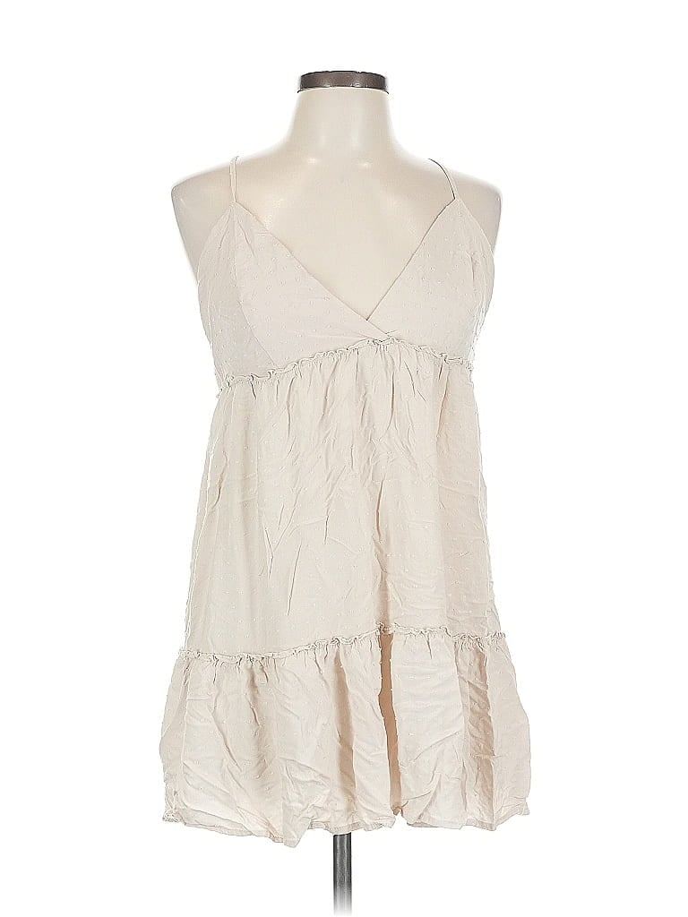 Pre-owned Forever 21 Casual Dress In White