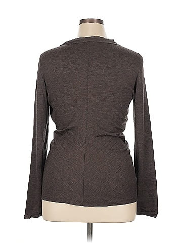 Lafayette 148 New York Long Sleeve Blouse (view 2)