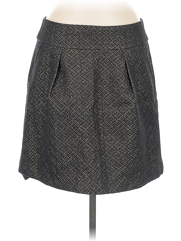 Pre-owned Ann Taylor Loft Casual Skirt In Gray