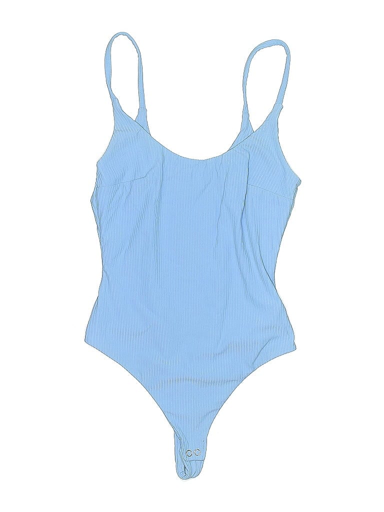 Pre-owned Kookai Bodysuit In Blue