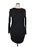 Unbranded Solid Black Casual Dress Size XL - photo 1