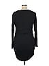 Unbranded Solid Black Casual Dress Size XL - photo 2