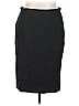 Ann Taylor Solid Black Formal Skirt Size 14 - photo 1