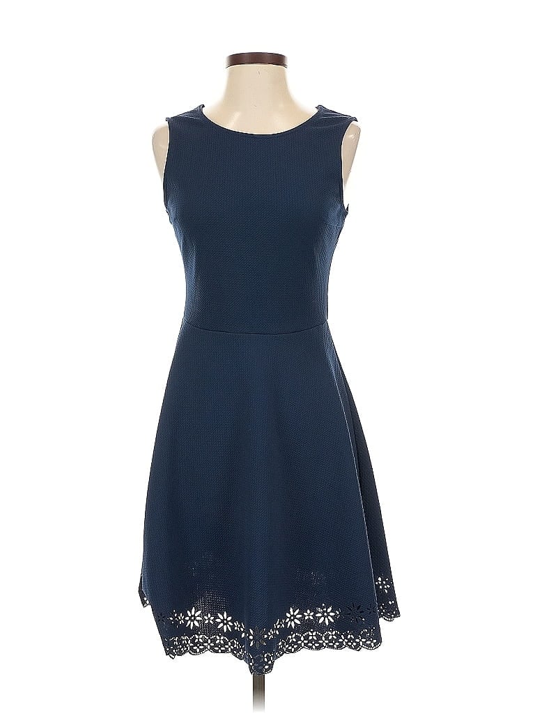 Pre-owned Kit And Ace Casual Dress In Blue