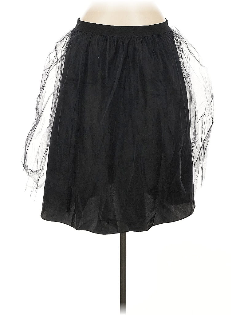 Pre-owned Isaac Mizrahi Live Formal Skirt In Black