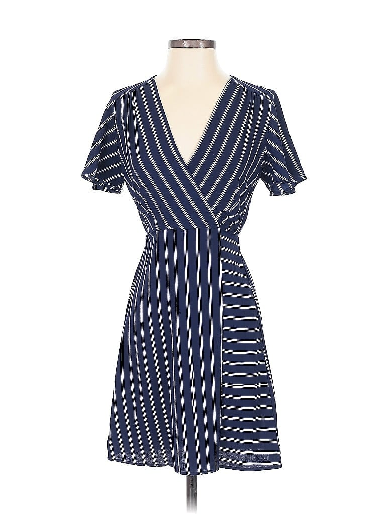 Click to view more detailed imagery on our partner's website Pre-owned Lily Rain Romper In Blue