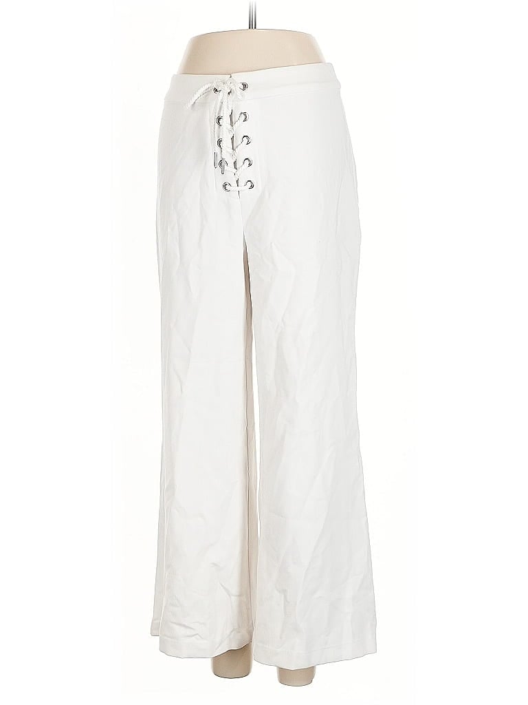 Pre-owned Cupcakes And Cashmere Casual Pants In White