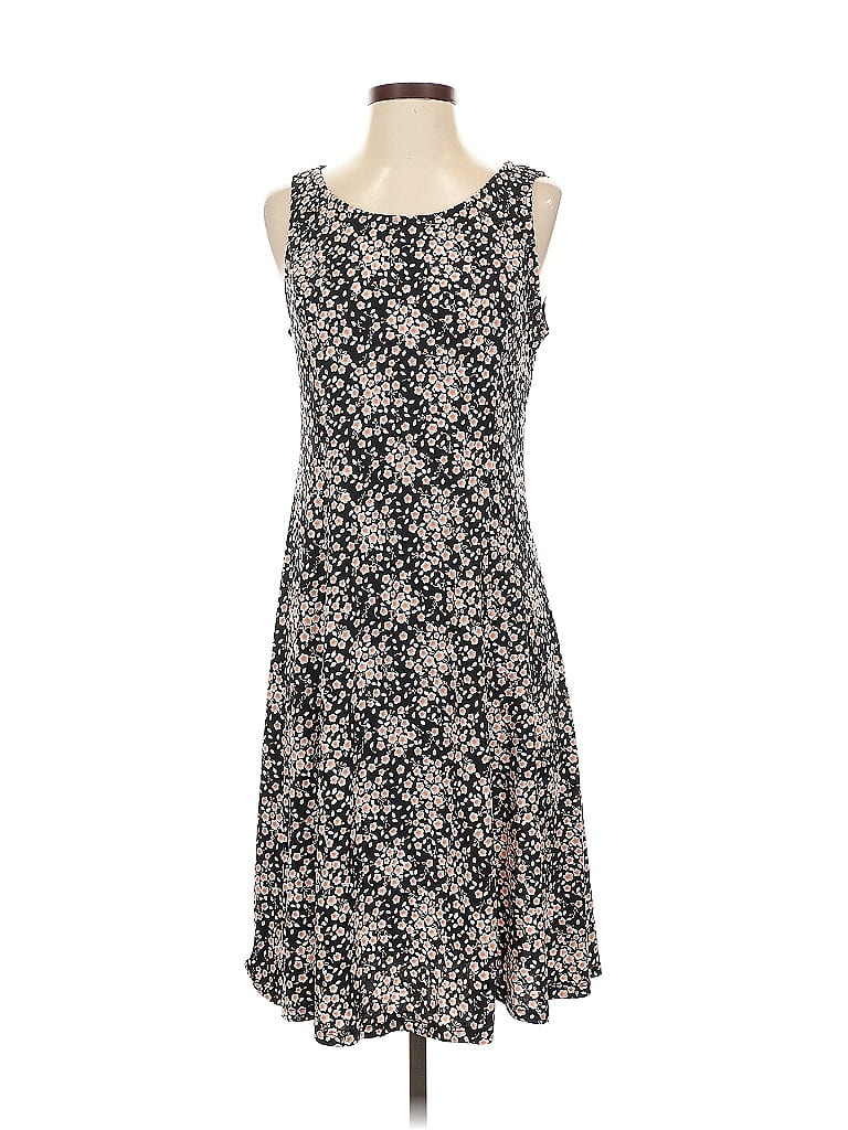 Pre-owned Perceptions Casual Dress In Black