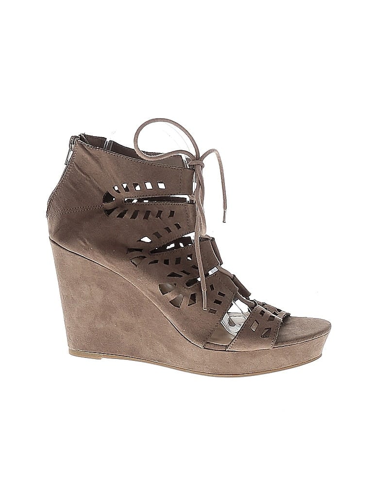 BAMBOO Pre-owned Wedges In Brown