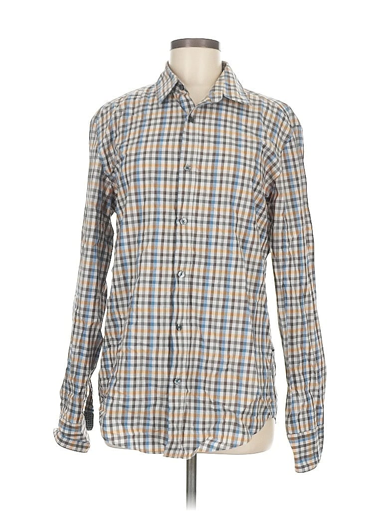 Click to view more detailed imagery on our partner's website Pre-owned Boss By Hugo Boss Long Sleeve Button Down Shirt In Brown