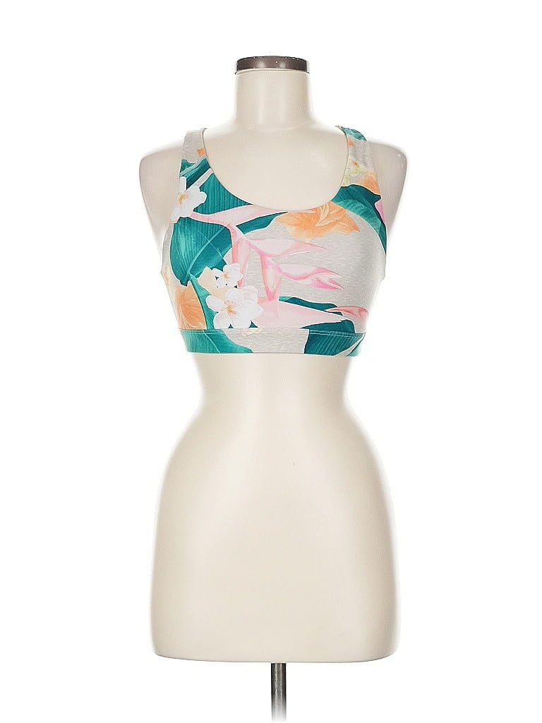 Pre-owned Active By Old Navy Tank Top Teal Halter Neckline Tops In Blue