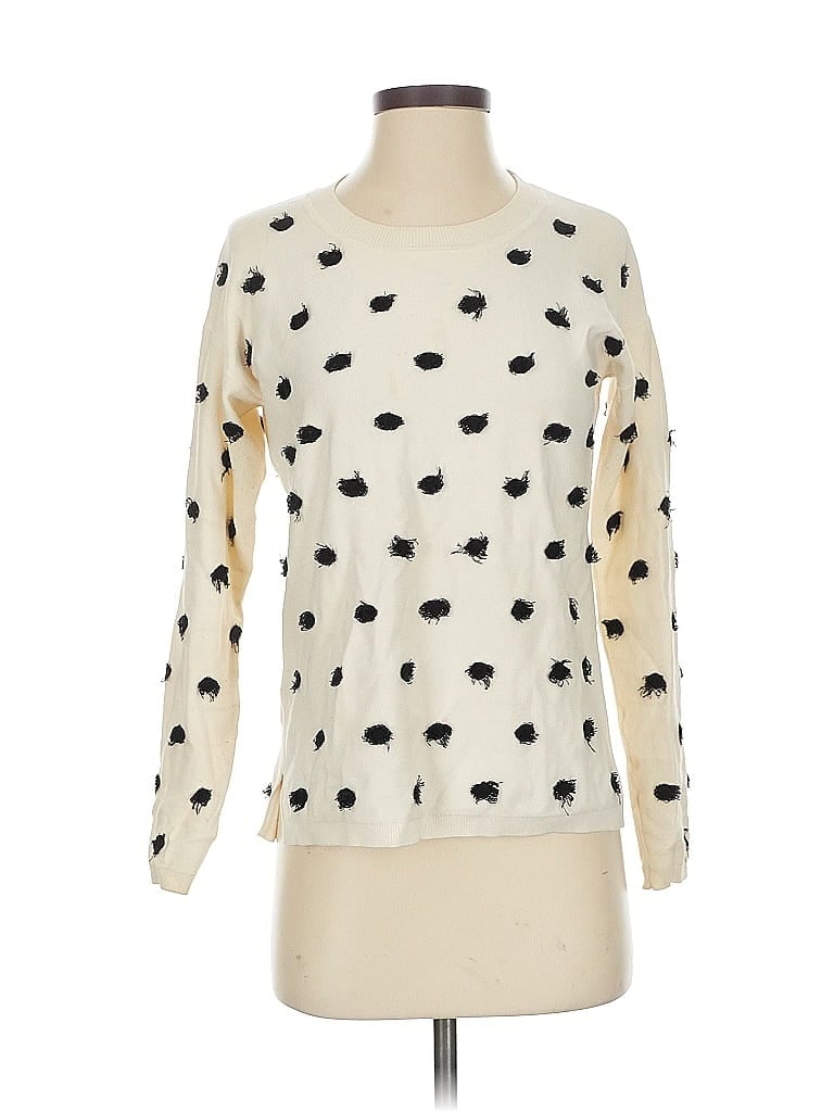 Pre-owned Banana Republic Pullover Sweater In White