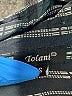 Tolani Floral Stripes Black Blue Long Sleeve Blouse Size S - photo 7