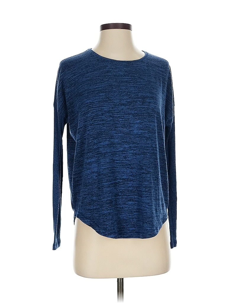 Pre-owned Rag & Bone 3/4 Sleeve T-shirt In Blue