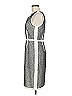 BCBGMAXAZRIA Tweed Gray Ivory Casual Dress Size 6 - photo 5