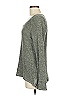 Red Haute Gray Pullover Sweater Size M - photo 5