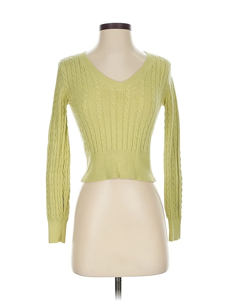 Pre-owned Jessica Simpson Pullover Sweater In Green
