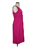 Ann Taylor 100% Polyester Solid Pink Cocktail Dress Size 0 - photo 4