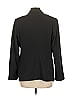 Giorgio Sant'Angelo 100% Polyester Black Blazer Size 10 - photo 2