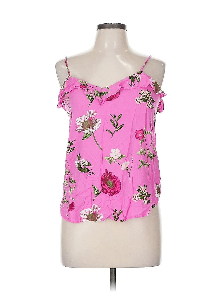 Pre-owned Old Navy Tank Top Pink Strapless Neckline Tops