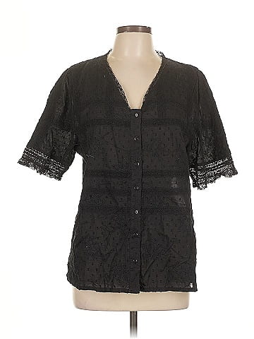 Forever That Girl for Anthropologie Short Sleeve Blouse (view 1)