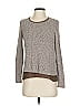 Zara W&B Collection Gray Long Sleeve Top Size S - photo 1