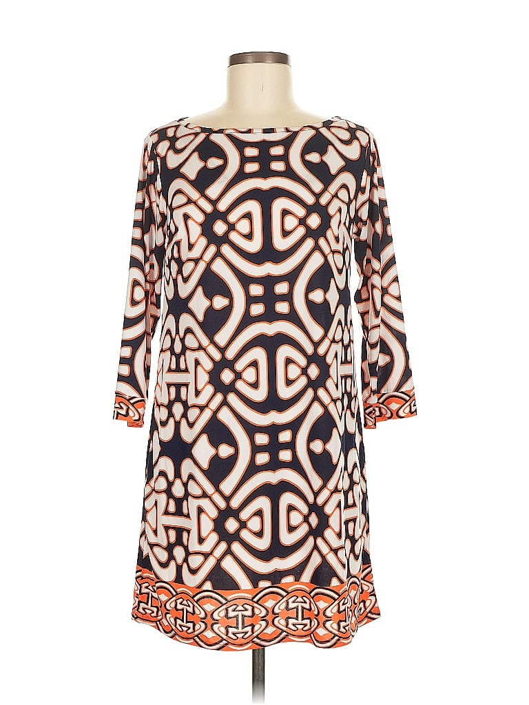 Pre-owned Laundry By Design 3/4 Sleeve T-shirt In Orange