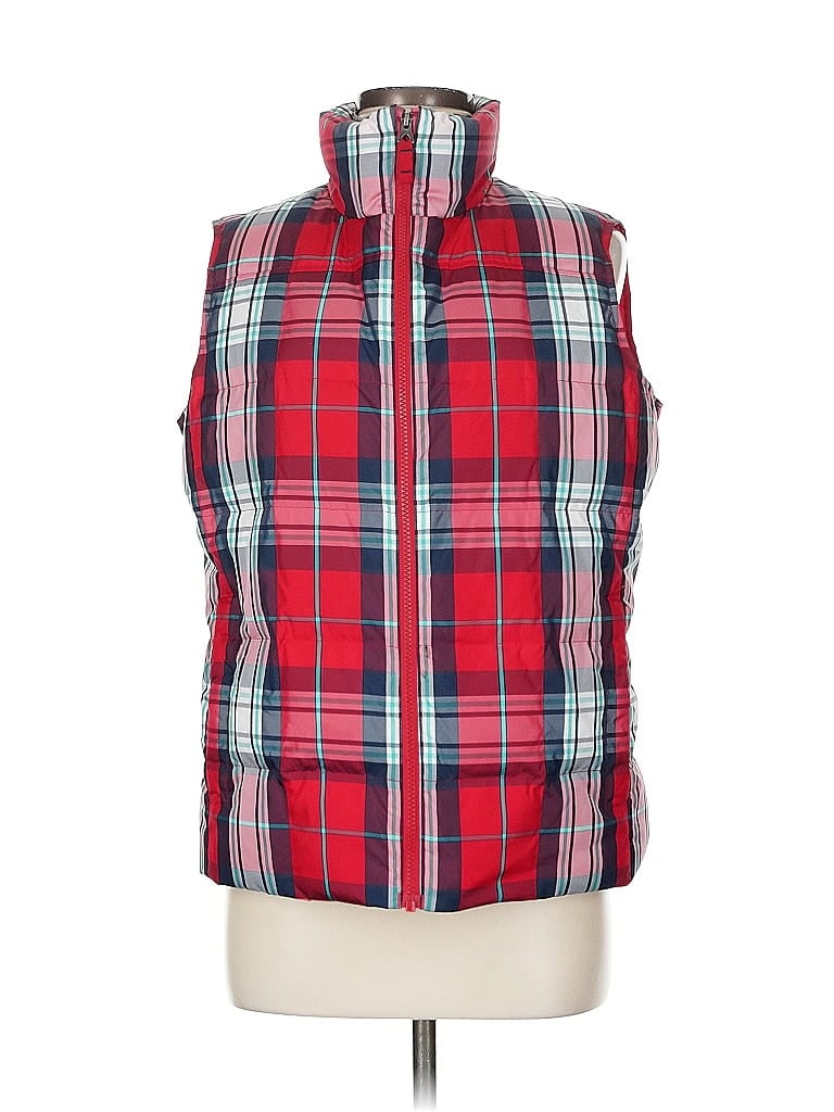 Click to view more detailed imagery on our partner's website Pre-owned Lands' End Vest In Red