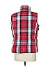 Lands' End 100% Polyester Plaid Red Vest Size M (petite) - photo 2