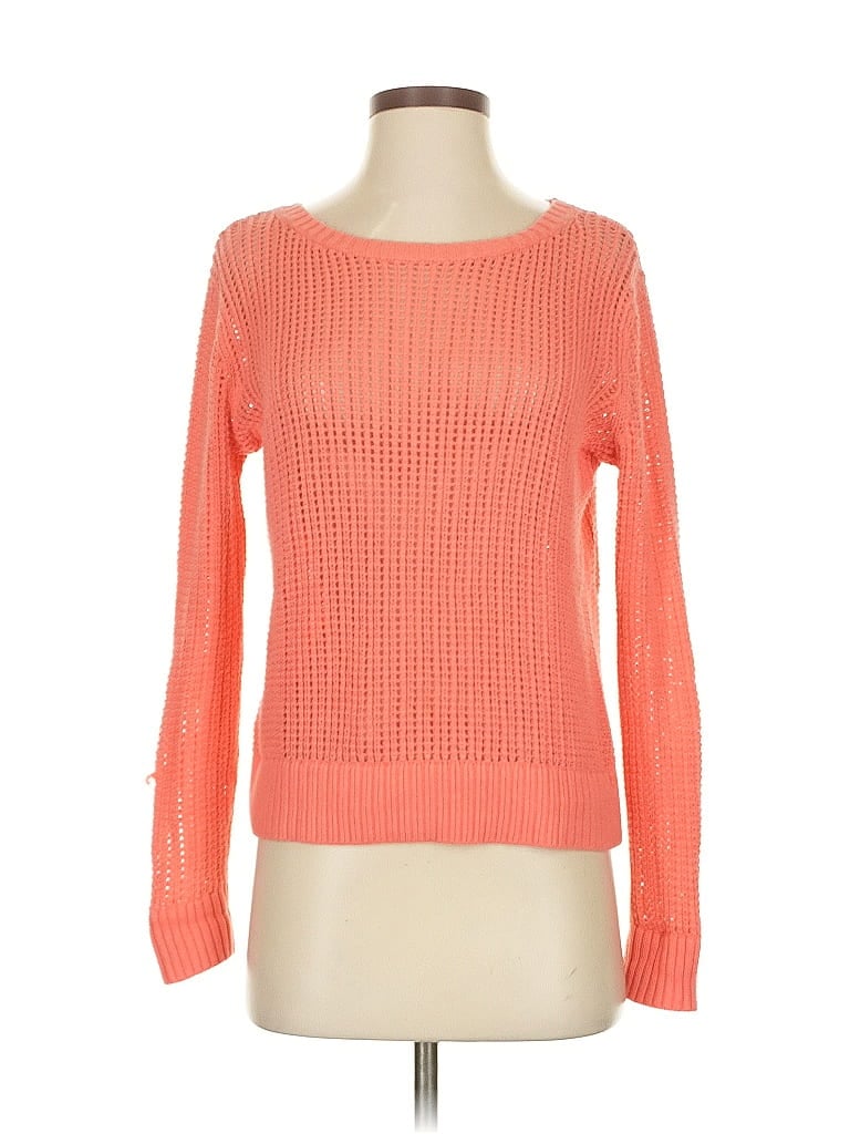 Pre-owned Gap Long Sleeve T-shirt In Orange