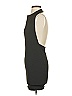 Unbranded Solid Black Cocktail Dress Size XS - photo 5