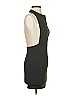 Unbranded Solid Black Cocktail Dress Size XS - photo 4
