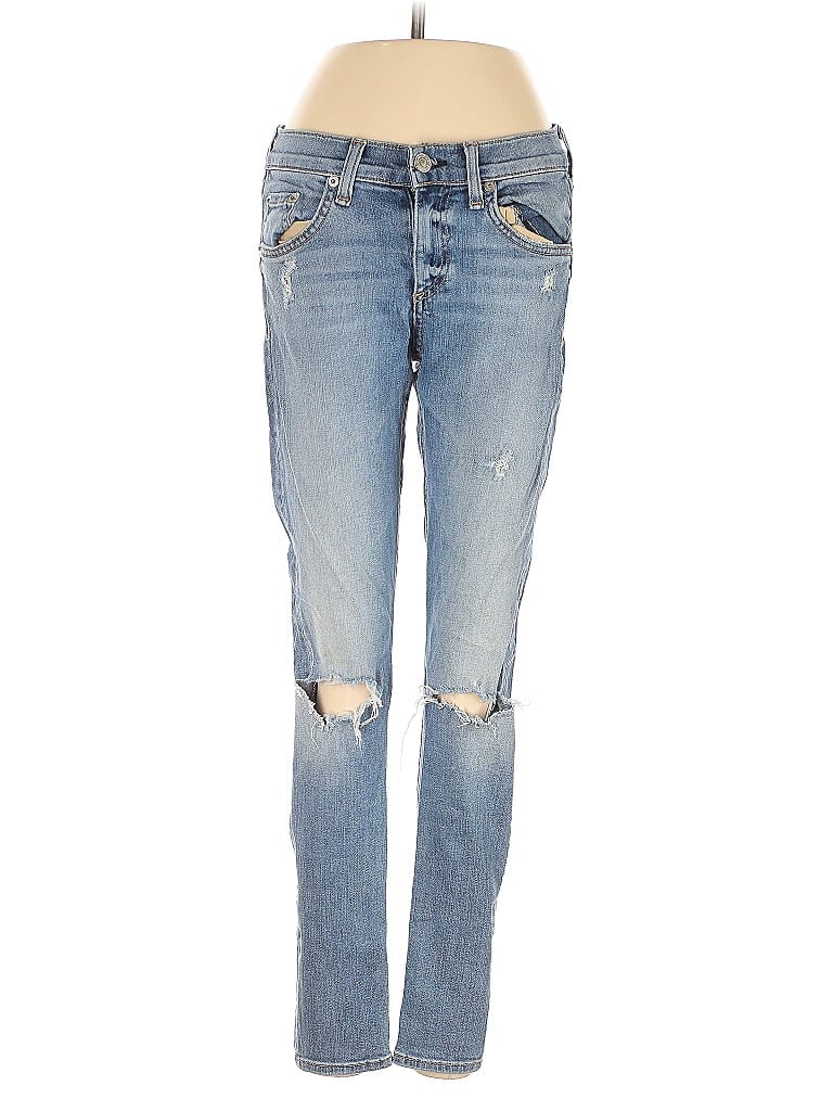 Pre-owned Rag & Bone Jeans In Blue