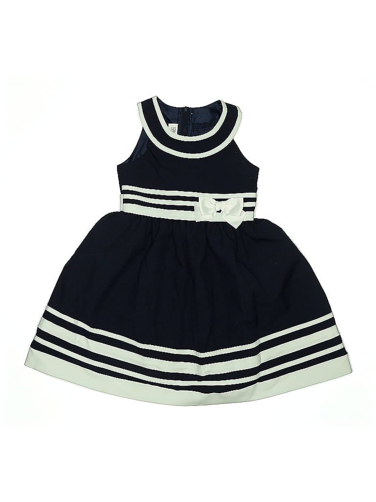 Pre-owned Bonnie Jean Kids' Dress In Blue