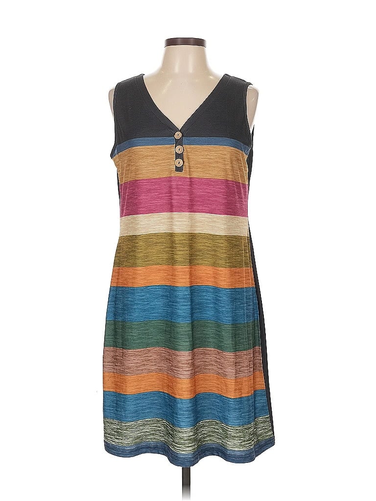 Pre-owned Unbranded Casual Dress In Gray